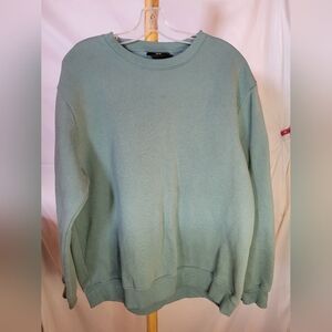 H&M Sweatshirt Green Unisex Men's Extra Large XL